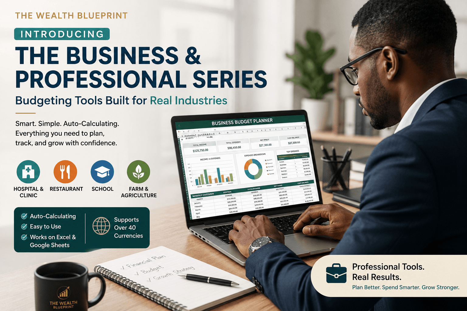 Introducing the Business &amp; Professional Series: Budgeting Tools Built for Real Industries