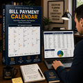 Bill Payment Tracker – Monthly Calendar Excel