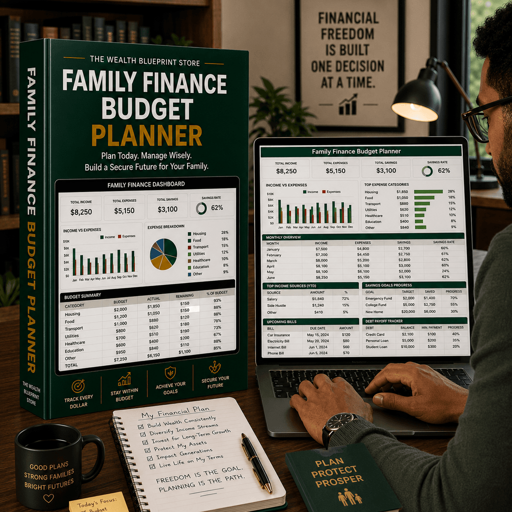 Baby & Family Budget Planner – Excel Spreadsheet